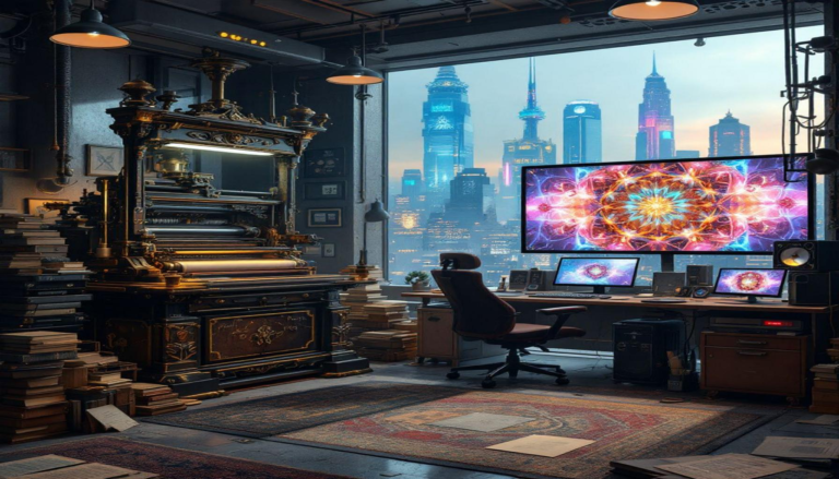 Revolutionary Journey From Print to Pixels and Media Evolution
