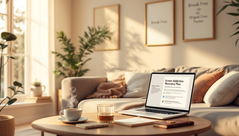 Screen Addiction Recovery Plan: How to Break Free Faster