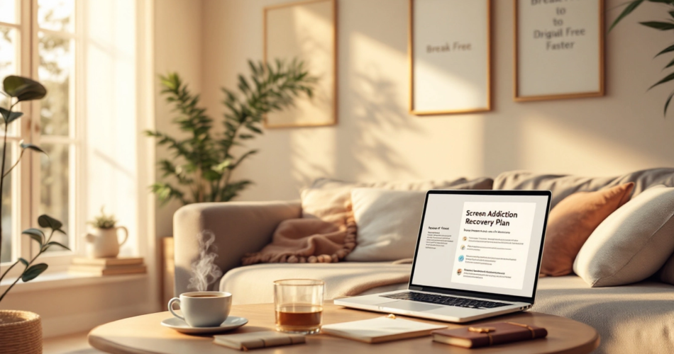 screen addiction recovery plan