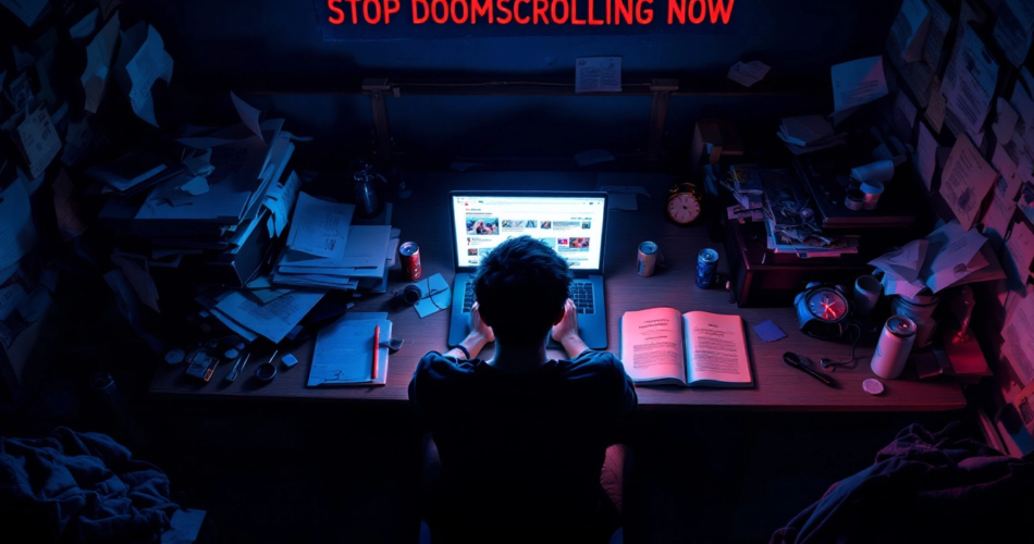 stop doomscrolling now