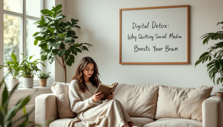 Digital Detox: Why Quitting Social Media Boosts Your Brain