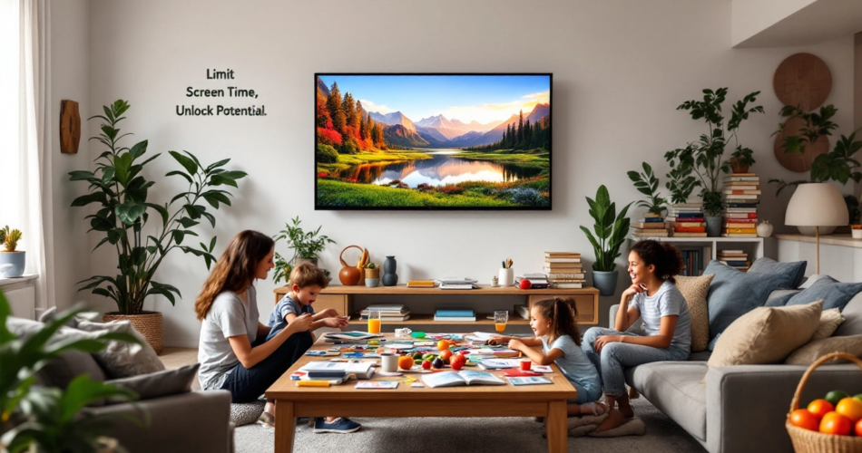 Screen time reduction strategies