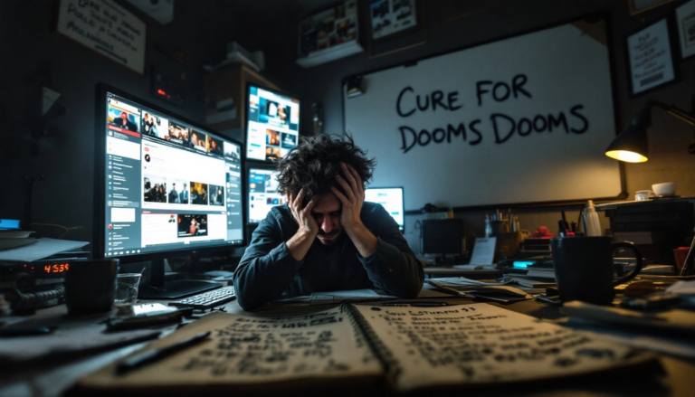 How a Step-by-Step Doomscrolling Cure Can Save Your Focus