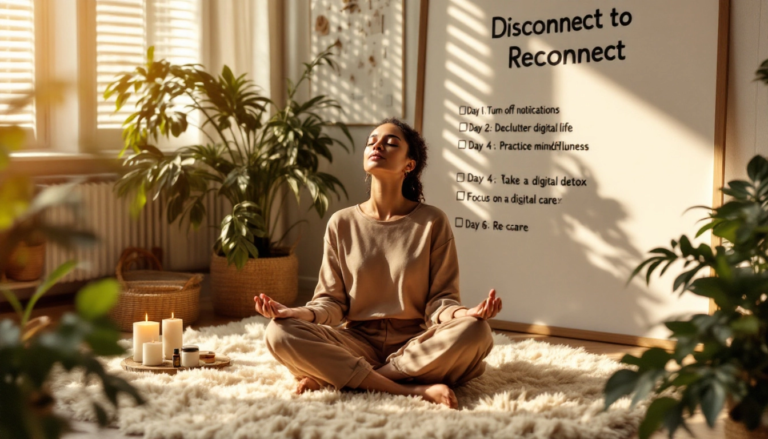 How to Complete a 7-Day Digital Detox Challenge & Reclaim Focus