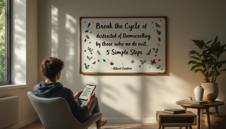 How to Reduce Doomscrolling Behavior and Stop Brain Rot Today