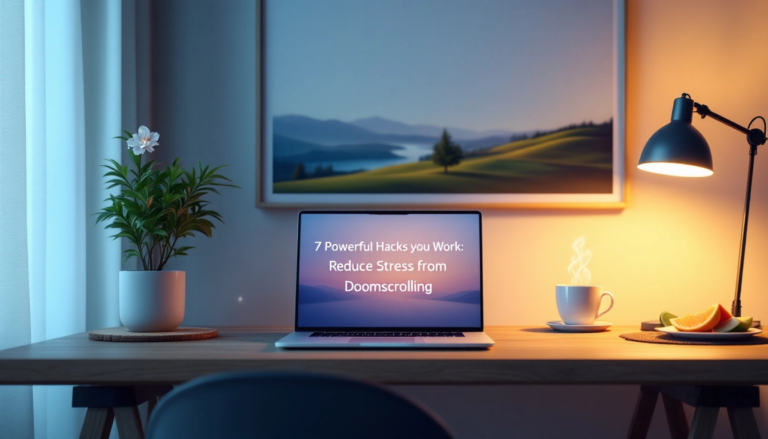 Reduce Stress from Doomscrolling: 7 Powerful Hacks That Work