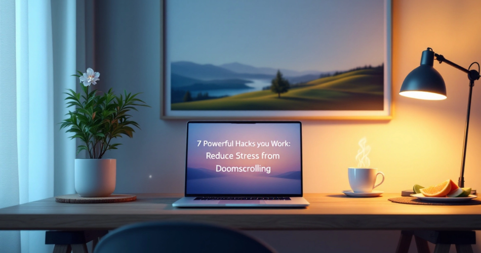 reduce stress from doomscrolling