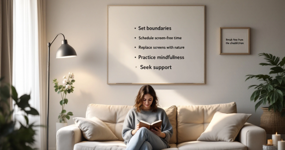 Screen addiction recovery tips