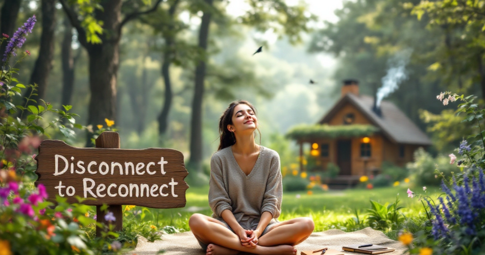 social media detox retreat ideas