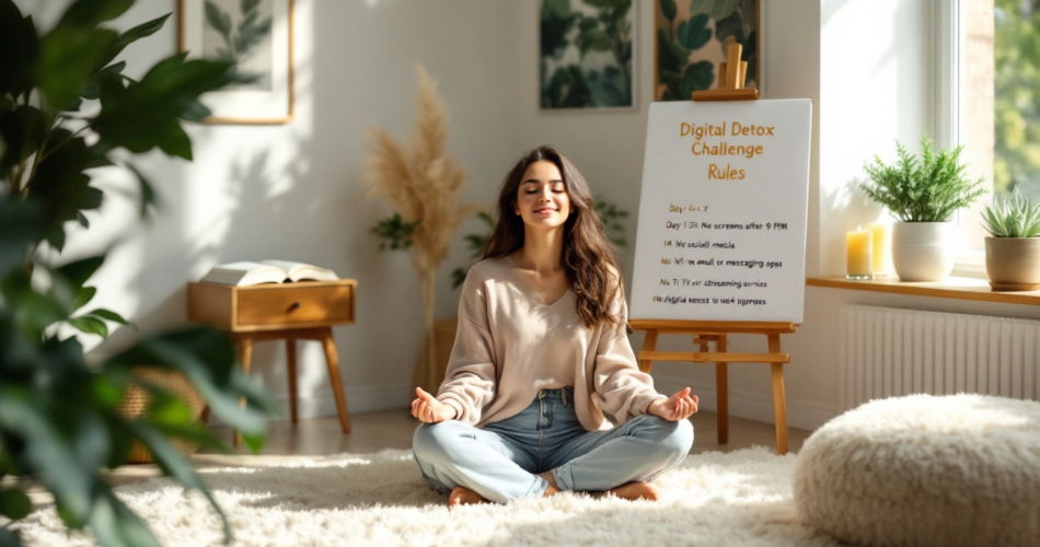 digital detox challenge rules