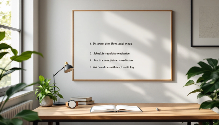 Digital Detox for Productivity Improvement: 7 Powerful Ways to Beat Brain Fog