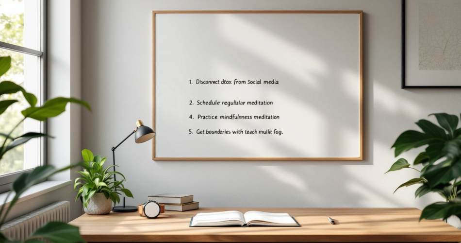 digital detox for productivity improvement