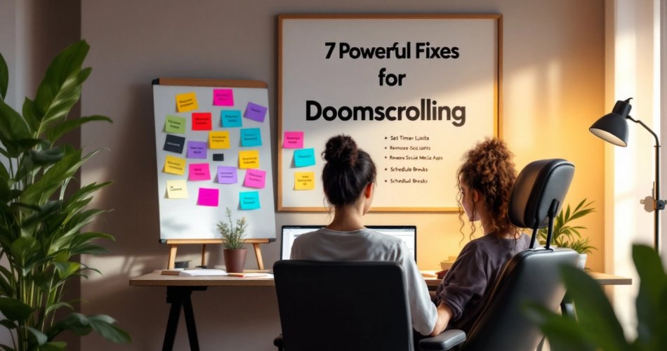 self-control strategies for doomscrolling