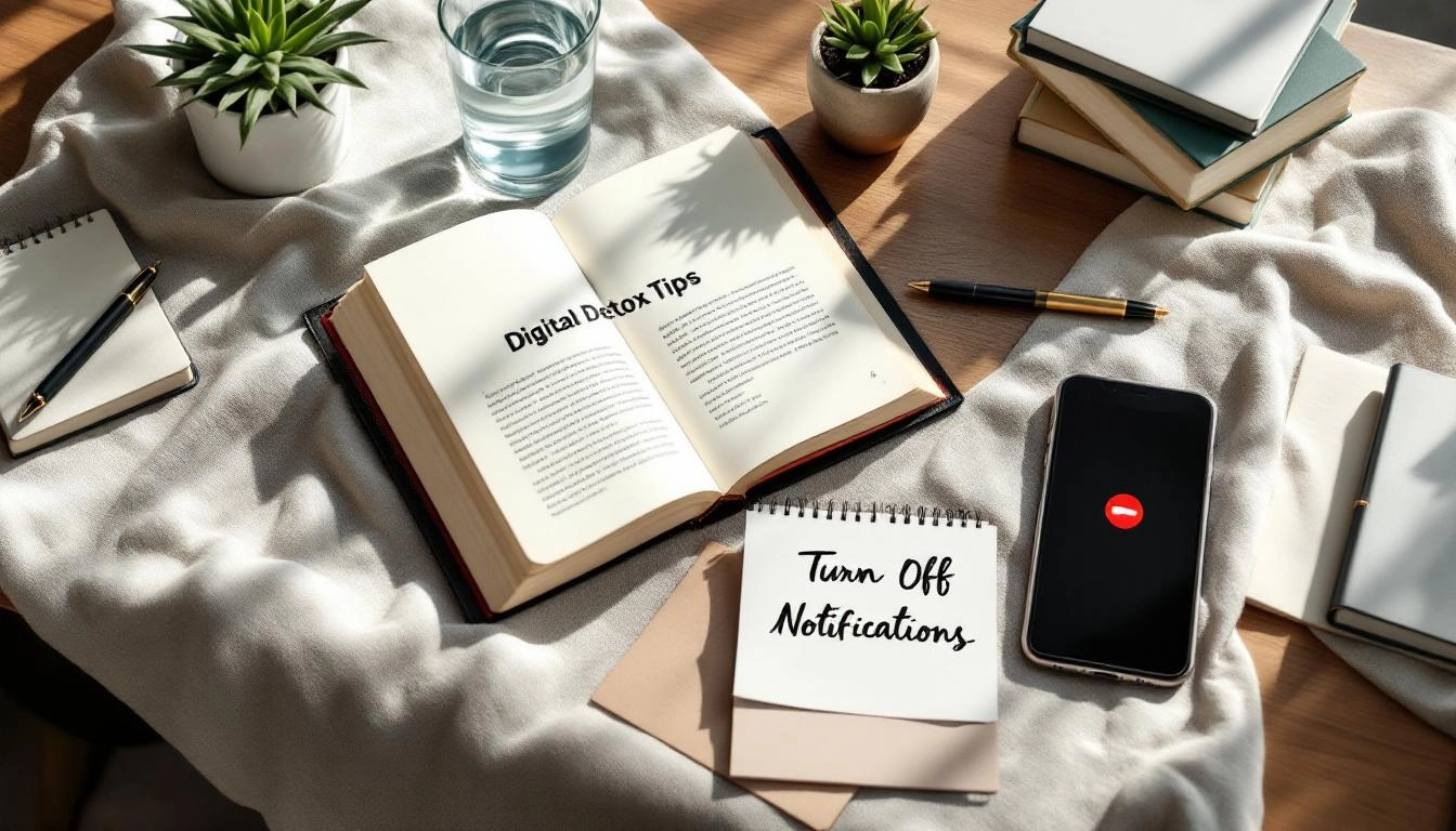 Digital detox tips for better focus and mental health