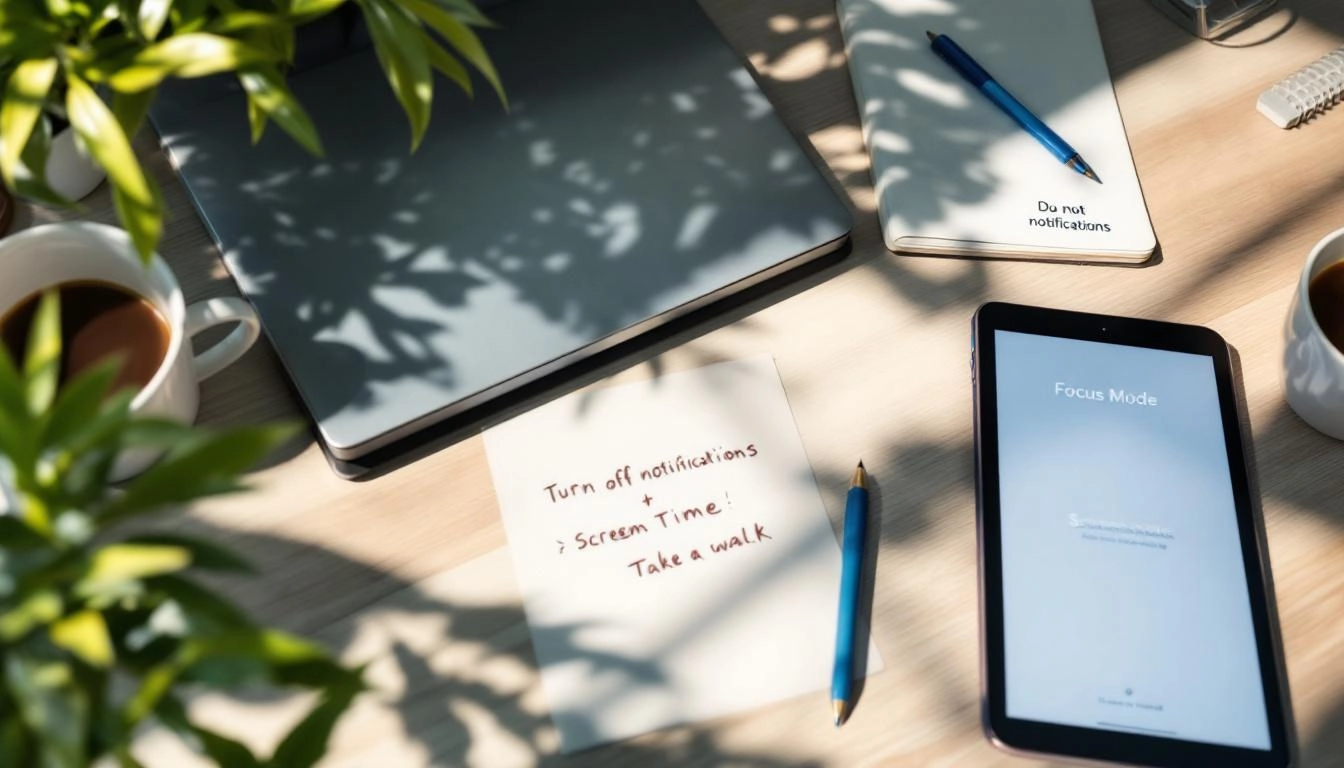 digital detox tips for beginners