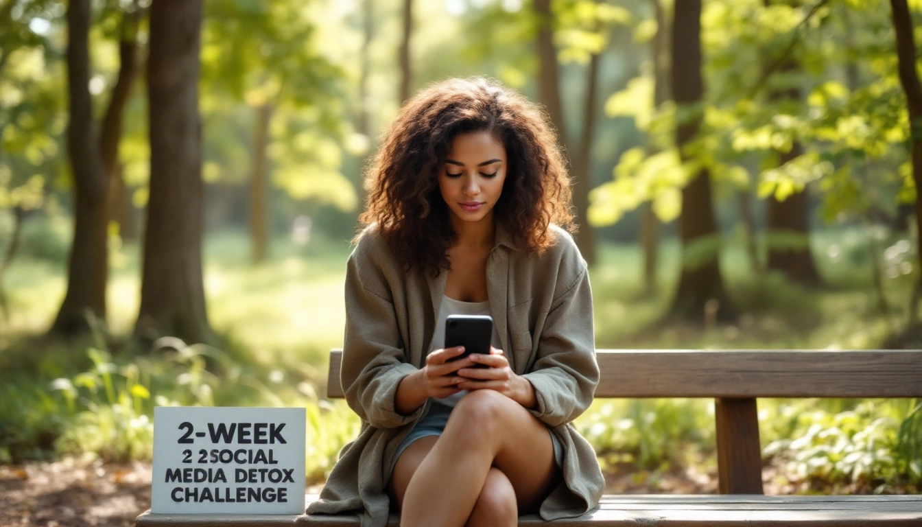 2-week social media detox challenge to beat brain rot fast