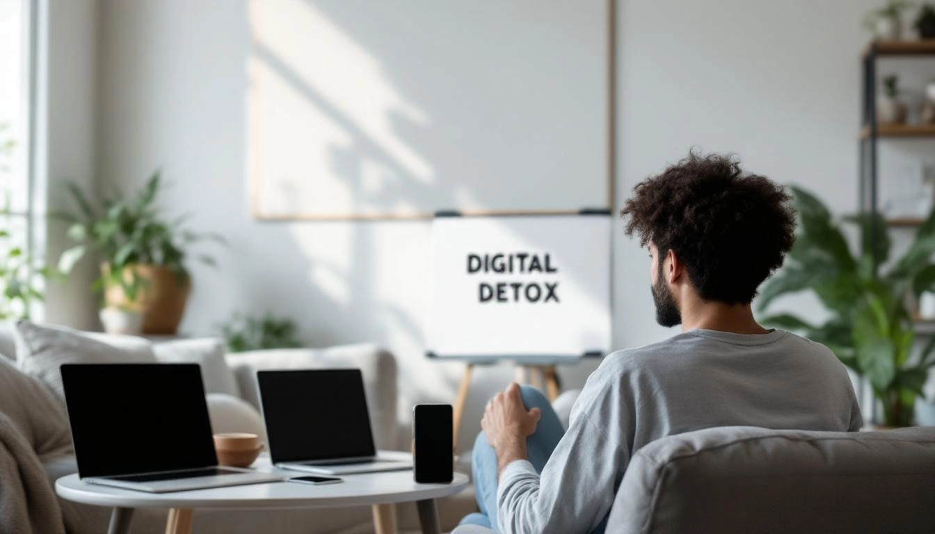 alt='How to do a digital detox and reclaim your peace'