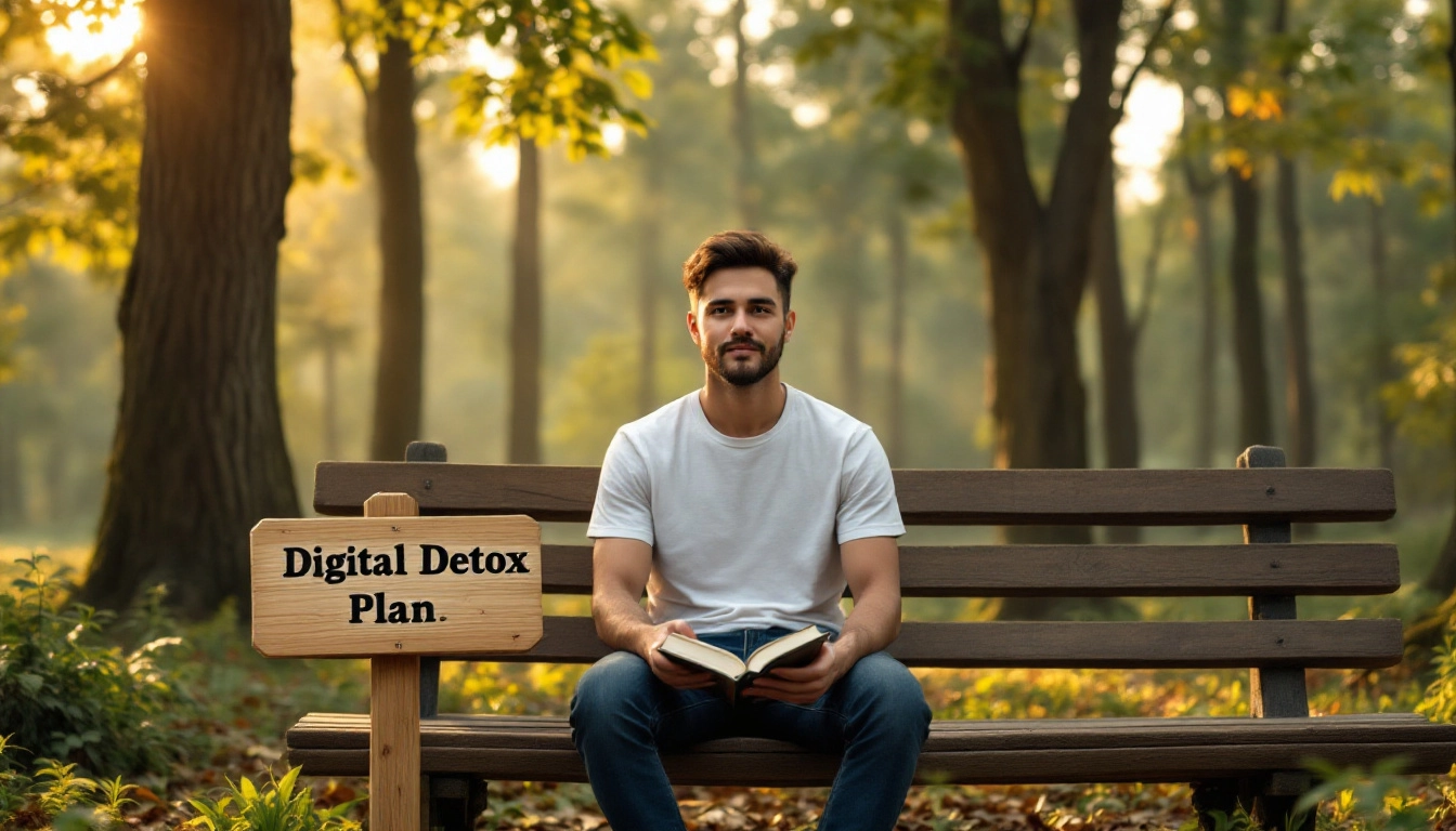 Digital detox plan steps for focus and wellbeing