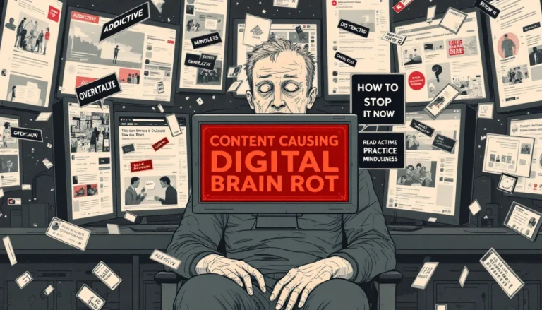 Content causing digital brain rot and how to stop it now