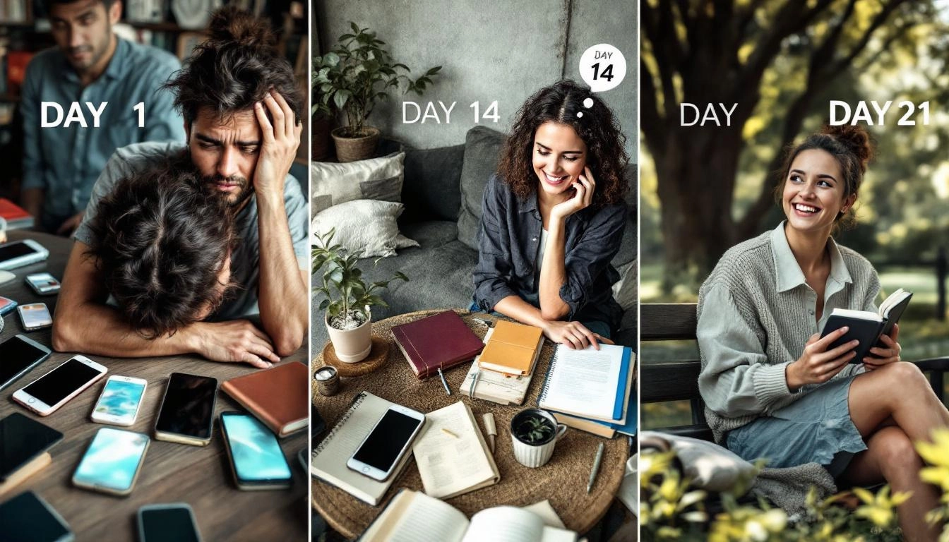 21-day social media detox results transformation