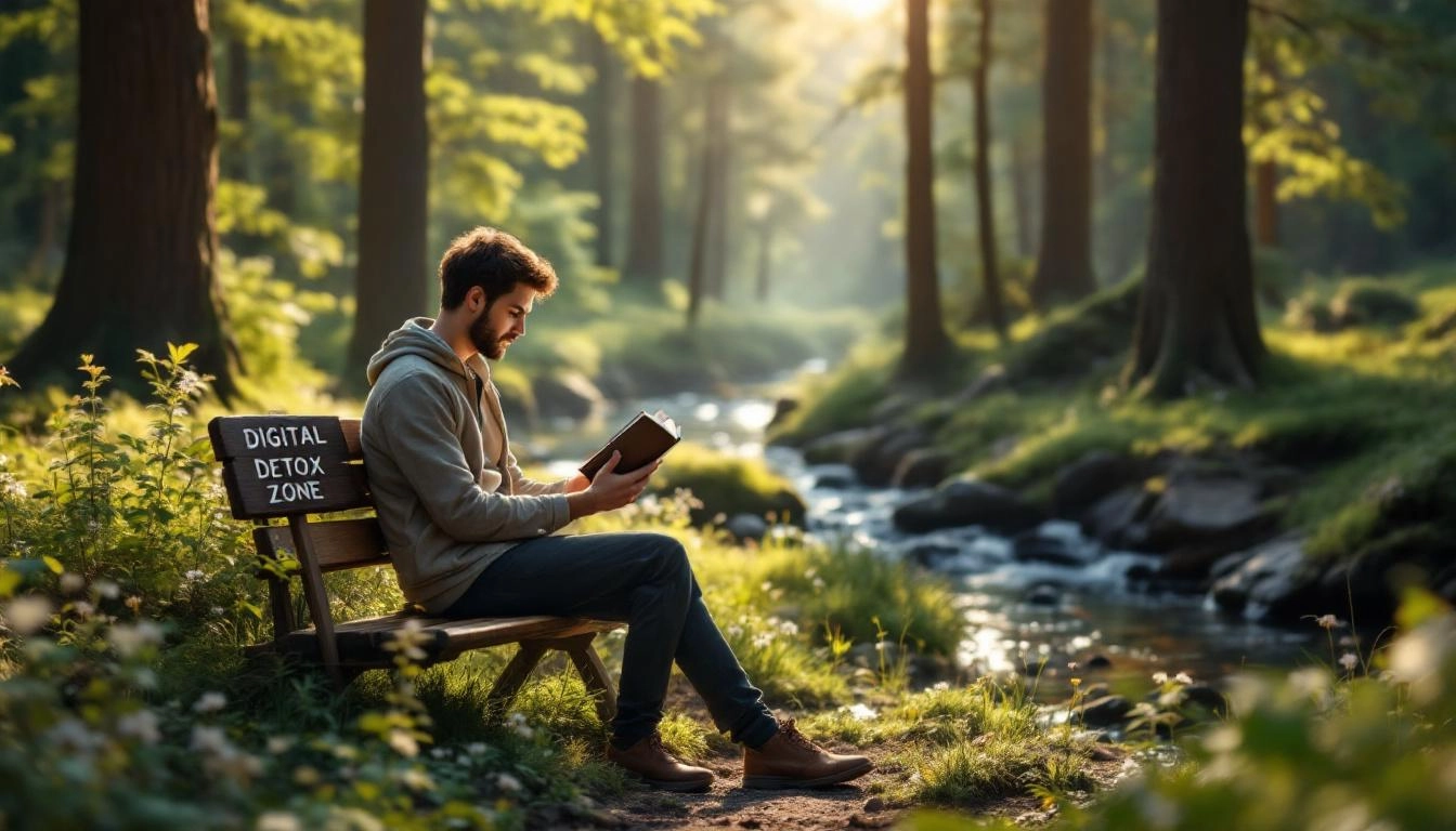 Descriptive text with keyword Digital detox strategies