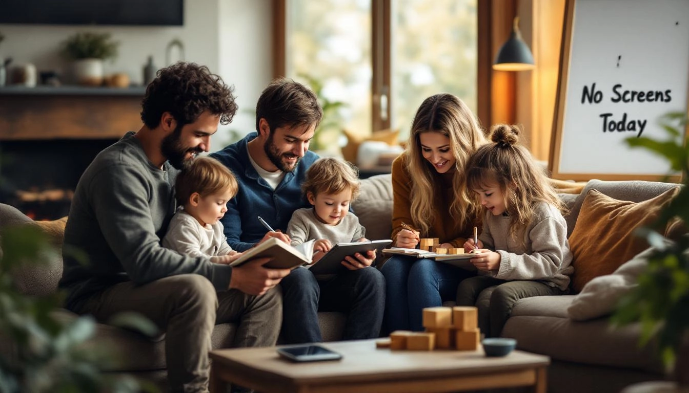 Digital detox for families activity