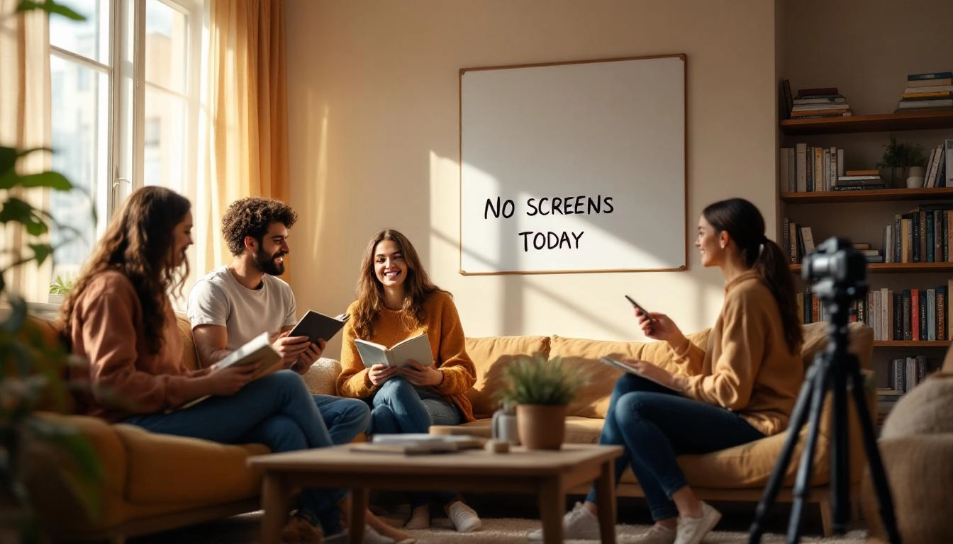 Descriptive text with keyword fun social media detox ideas