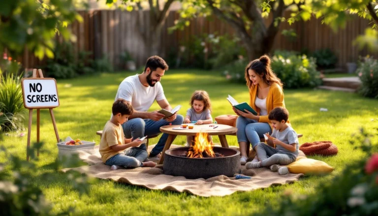 Digital detox activities for families to boost happy bonds