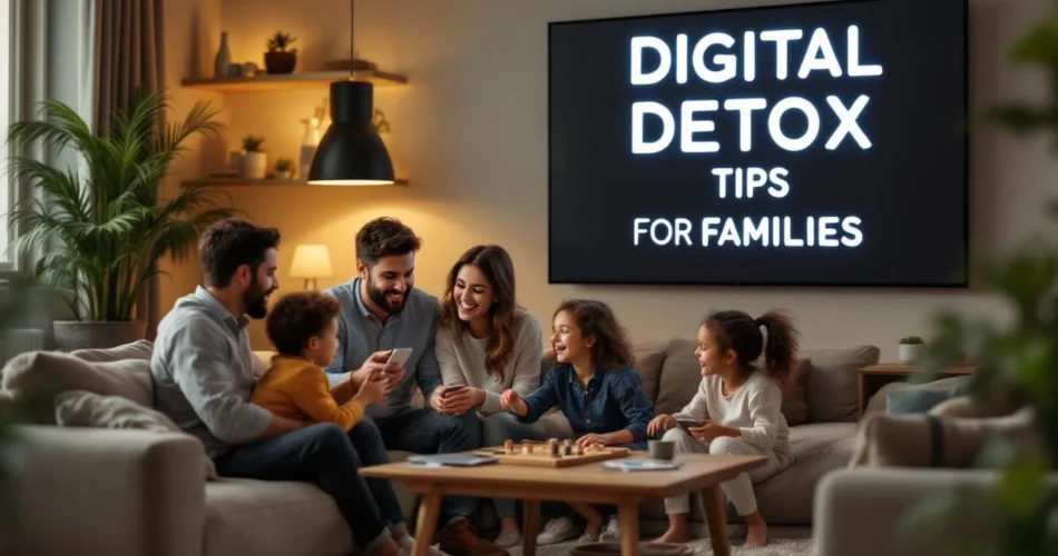 digital detox tips for familiesfeatured