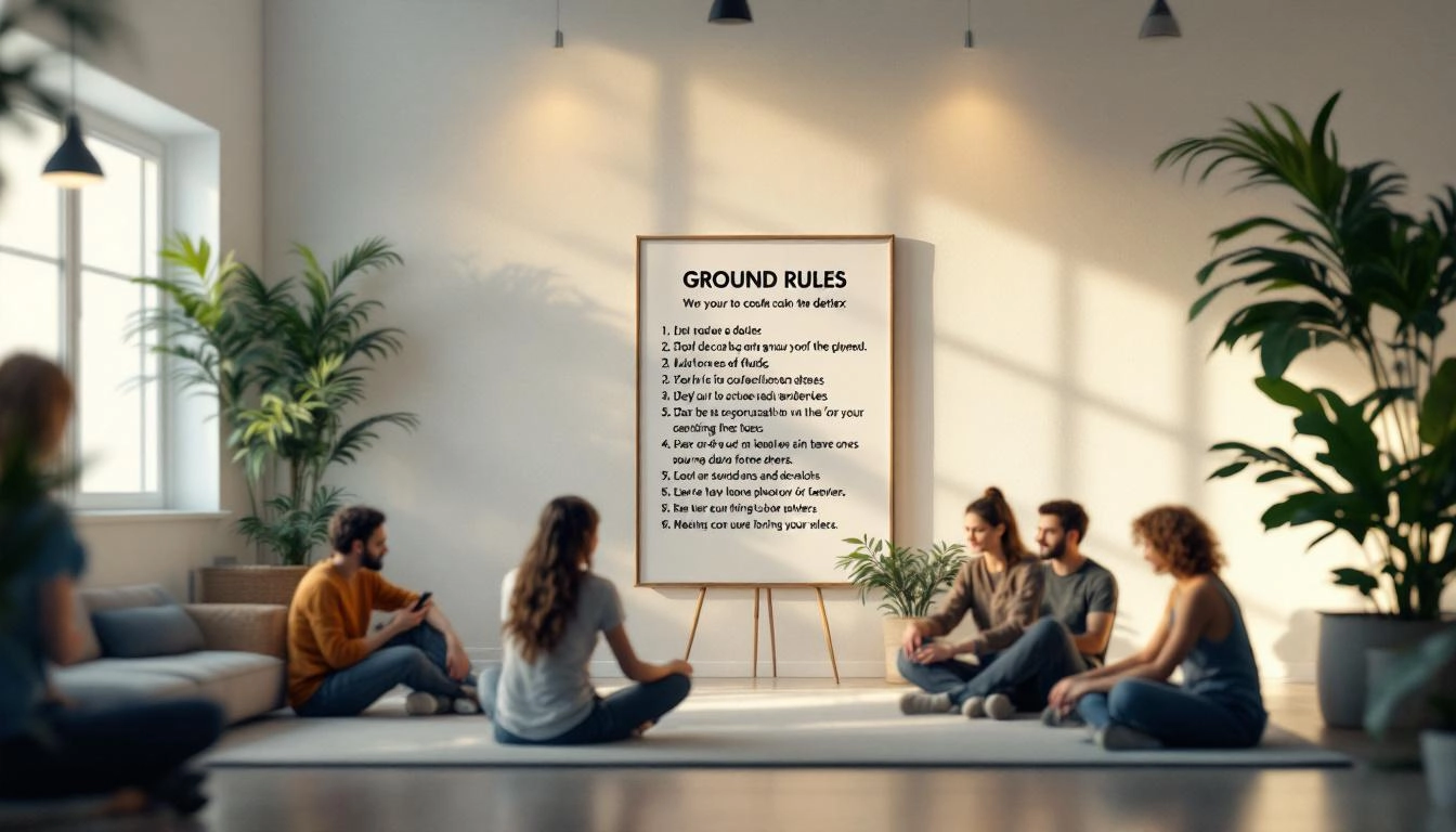 Descriptive text with keyword social media detox ground rules