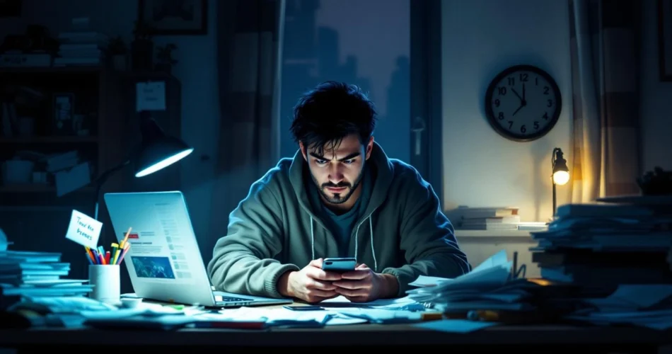 anxiety and depression from doomscrollingfeatured