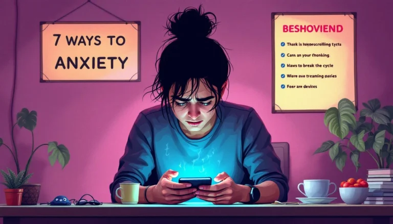 doomscrolling causes anxiety and 7 ways to break the toxic cycle