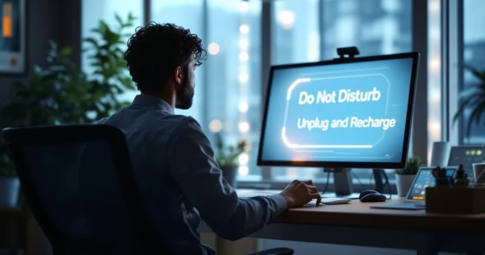 how to unplug at workfeatured