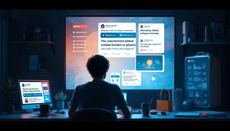 Psychological distress from doomscrolling and mental health risks