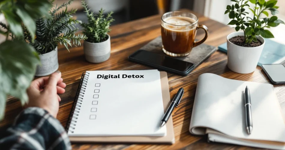social media detox challenge checklistfeatured