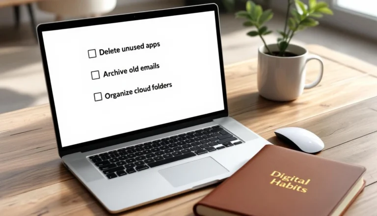 Digital declutter checklist: 10 Powerful Steps for a Fresher Mind