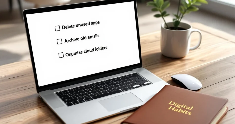 digital declutter checklistfeatured