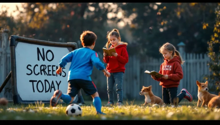 Digital detox for children: 7 powerful tips for happy kids